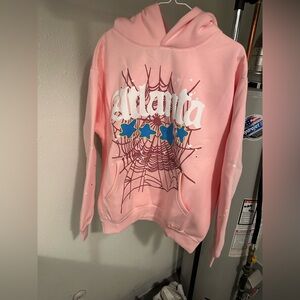 Pink 'Atlanta' Sp5der Hoodie